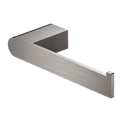 NERO BIANCA TOILET ROLL HOLDER 180MM BRUSHED NICKEL