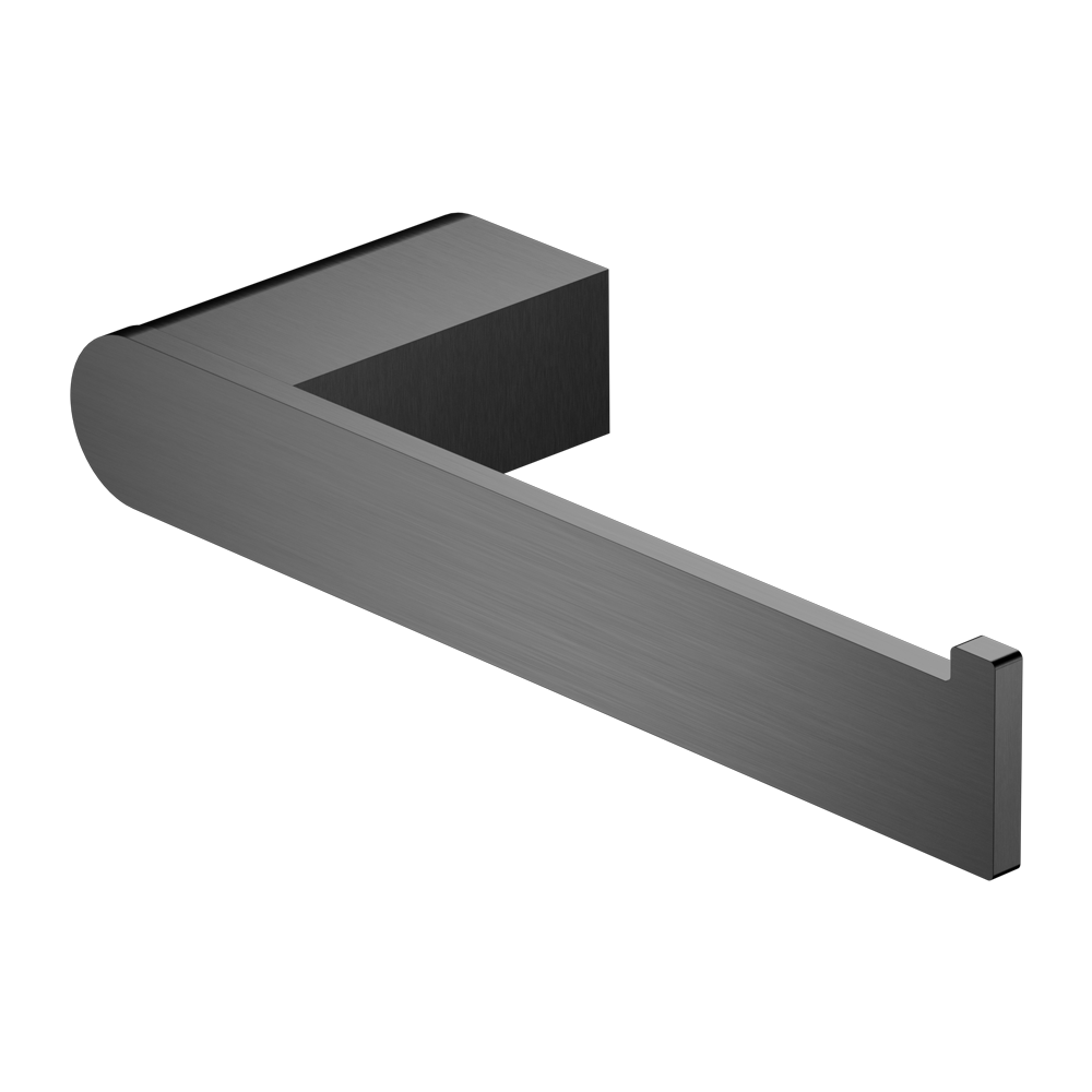 NERO BIANCA TOILET ROLL HOLDER 180MM GUN METAL