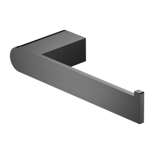 NERO BIANCA TOILET ROLL HOLDER 180MM GUN METAL