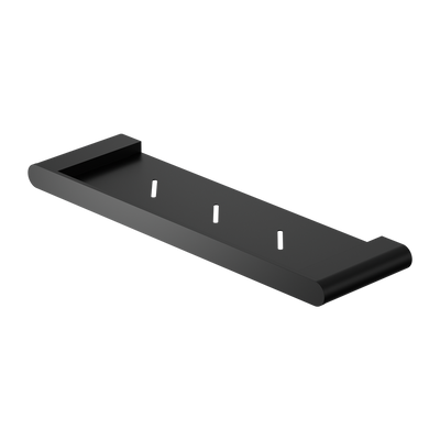 NERO BIANCA METAL SHOWER SHELF 423MM MATTE BLACK