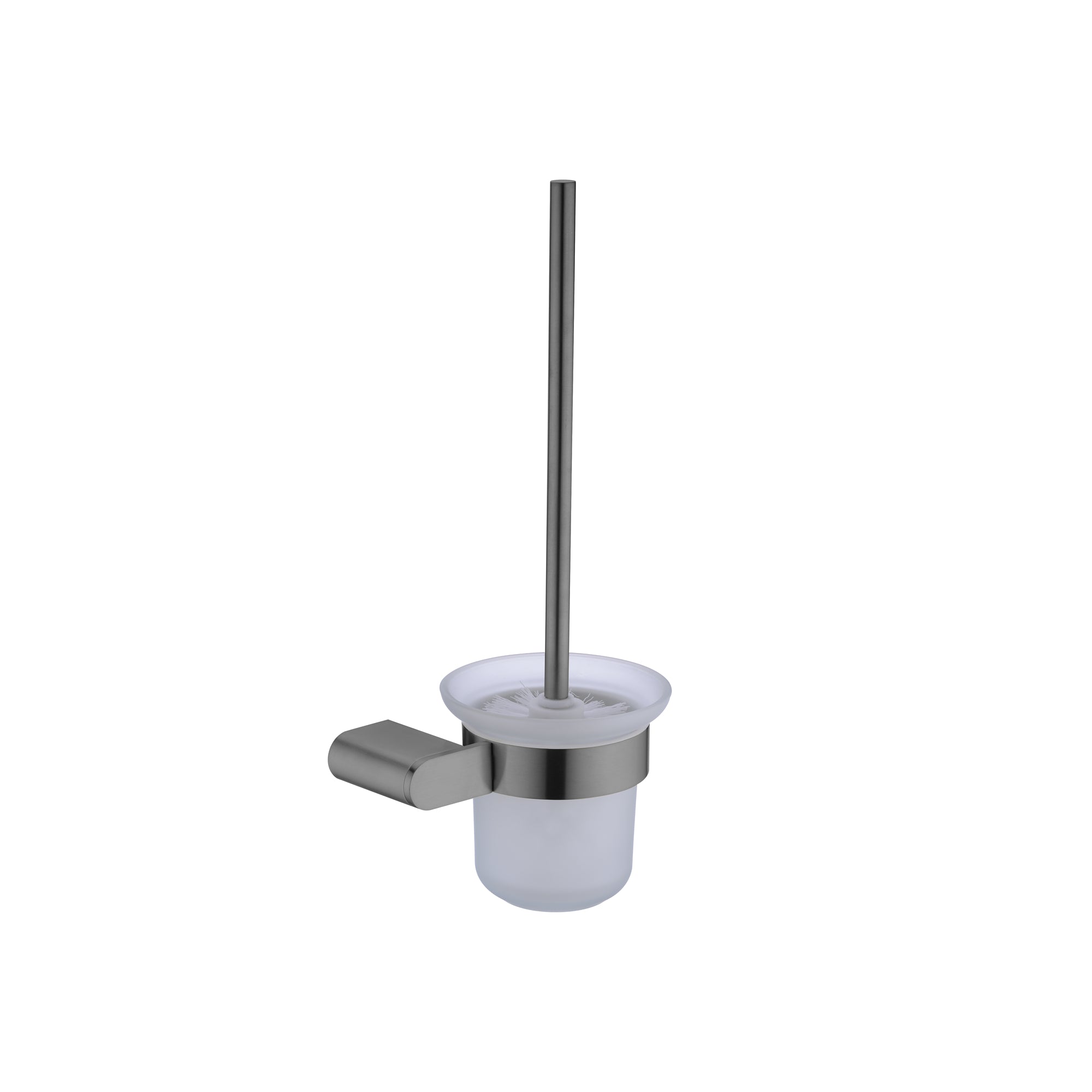 NERO BIANCA TOILET BRUSH HOLDER 342MM GUN METAL