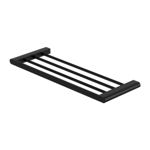 NERO BIANCA NON-HEATED TOWEL RACK 600MM  MATTE BLACK