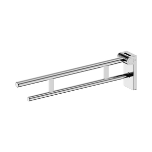 NERO MECCA CARE FOLDABLE TOILET SUPPORT ARM 808MM CHROME