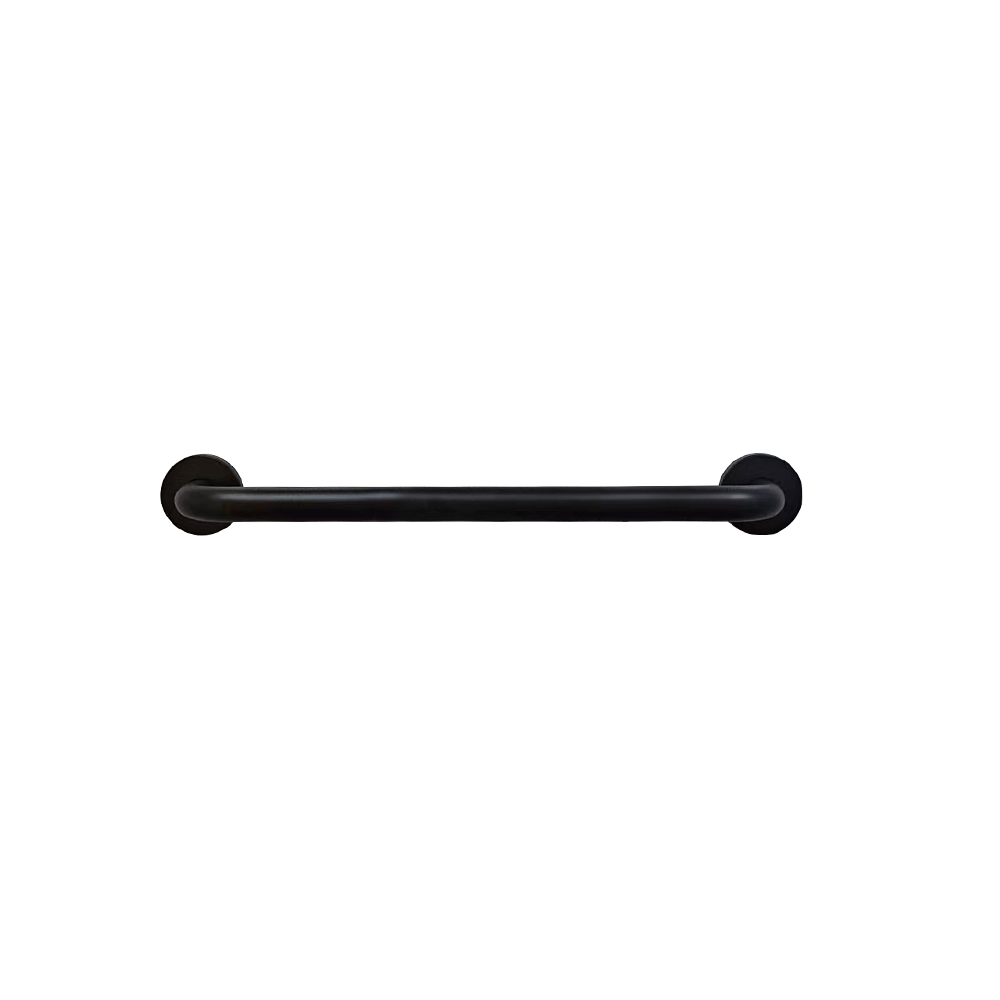 NERO CLASSIC CARE SS304 GRAB BAR WITH CONCEALED FIXING 600MM MATTE BLACK