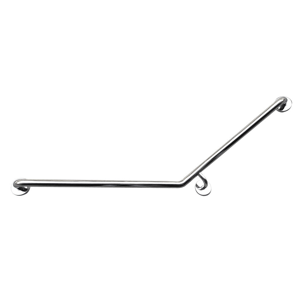 NERO CLASSIC CARE SS304 140 DEGREES RIGHT-HAND 800MM CHROME
