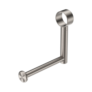 NERO MECCA CARE ADD ON TOILET ROLL HOLDER BRUSHED NICKEL