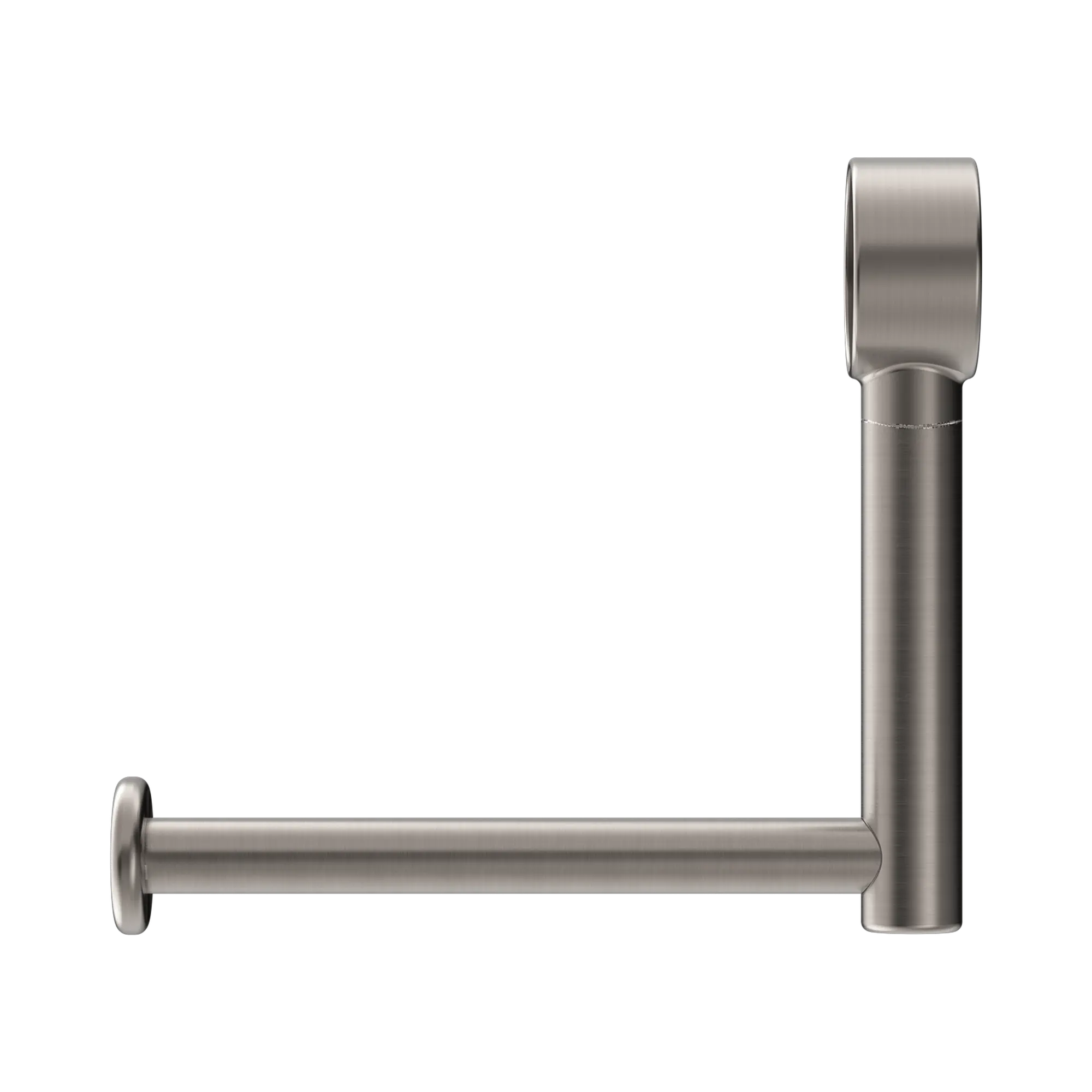 NERO MECCA CARE ADD ON TOILET ROLL HOLDER BRUSHED NICKEL