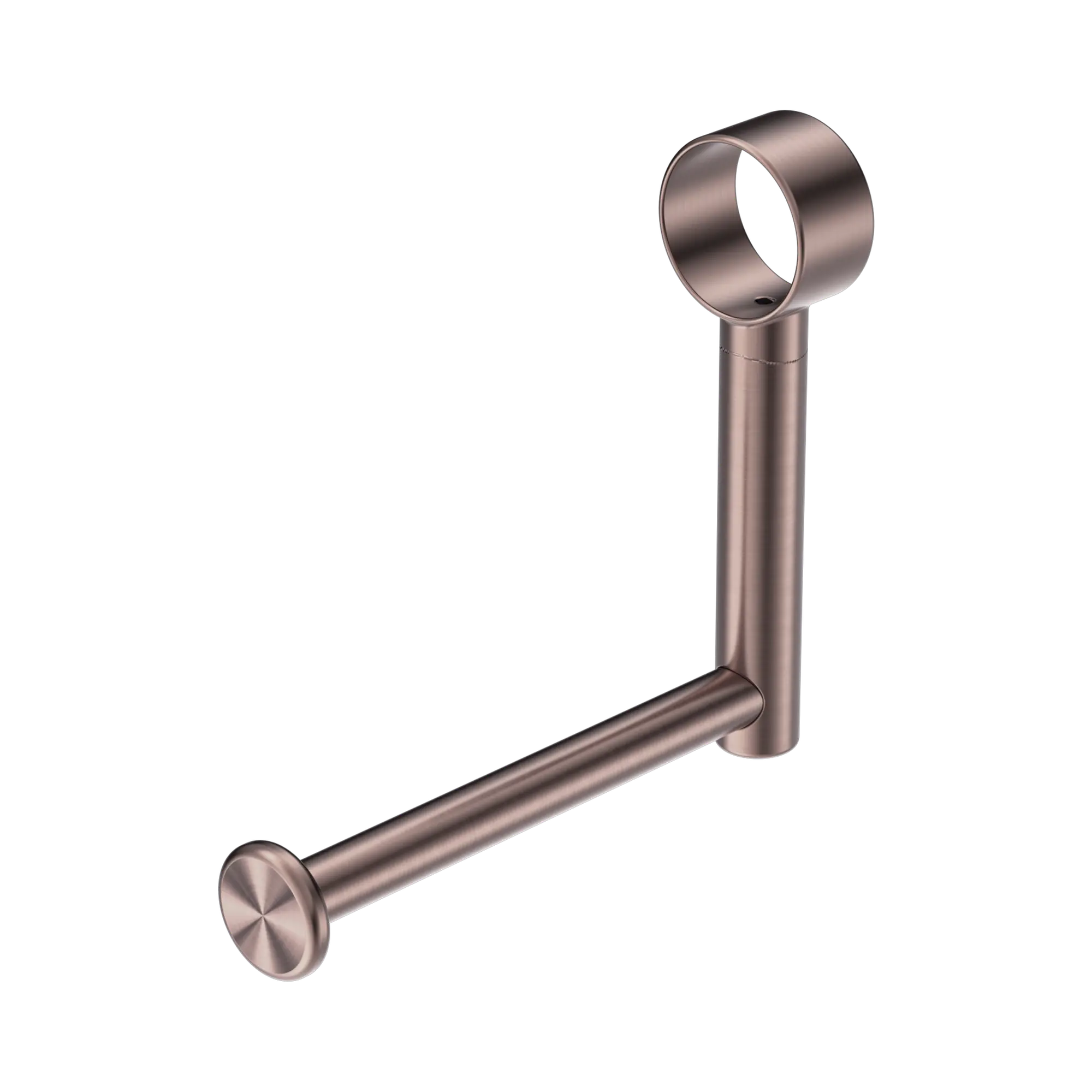 NERO MECCA CARE ADD ON TOILET ROLL HOLDER BRUSHED BRONZE