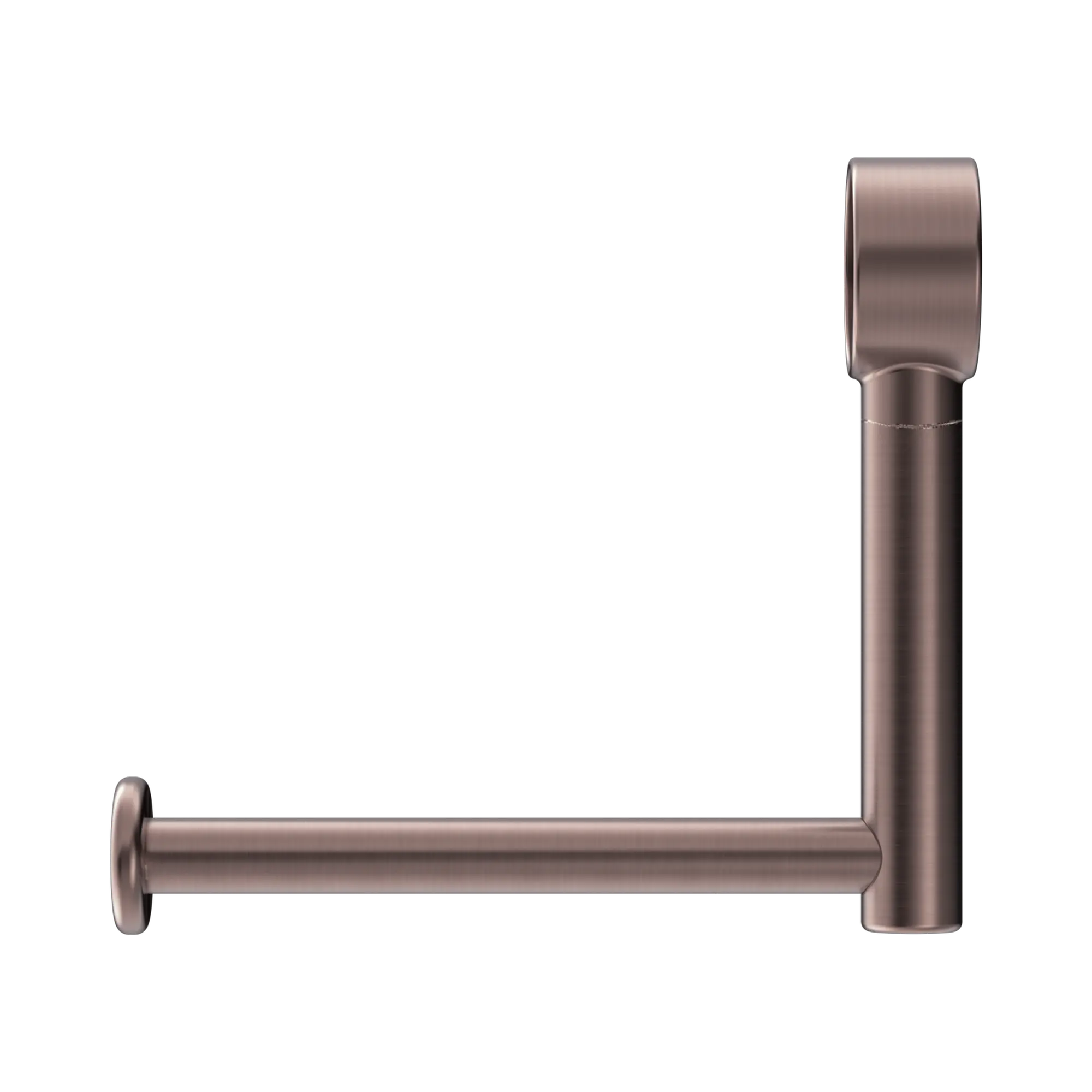 NERO MECCA CARE ADD ON TOILET ROLL HOLDER BRUSHED BRONZE