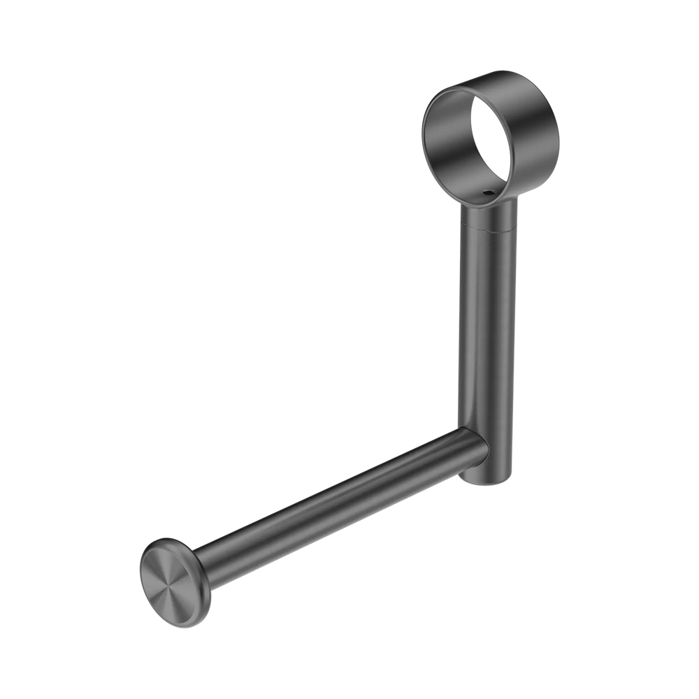 NERO MECCA CARE ADD ON TOILET ROLL HOLDER GUN METAL