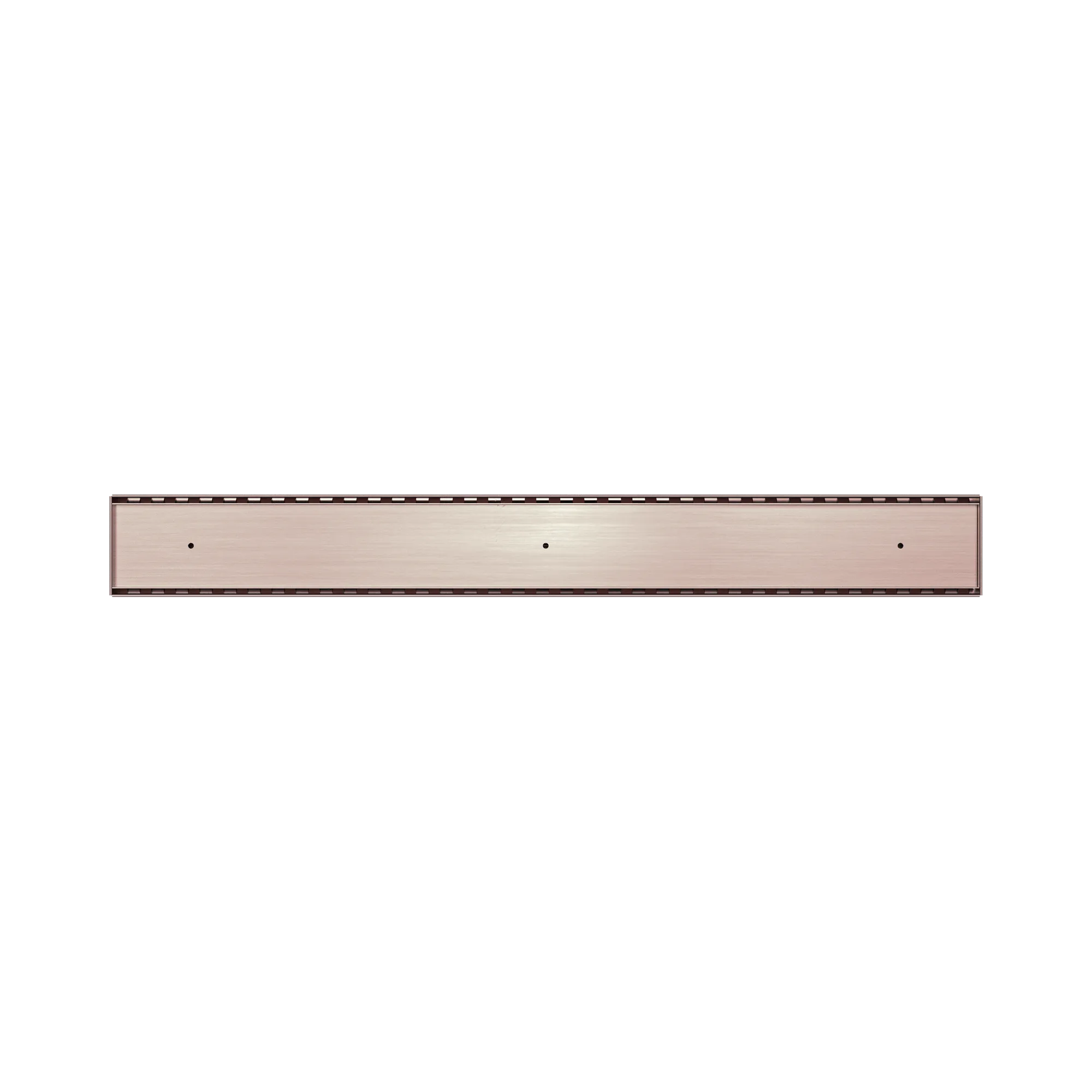 NERO TILE INSERT V CHANNEL 900X106MM FLOOR GRATE WITHOUT OUTLET BRUSHED BRONZE