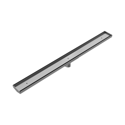 NERO V CHANNEL TILE INSERT FLOOR GRATE 900MM GUN METAL