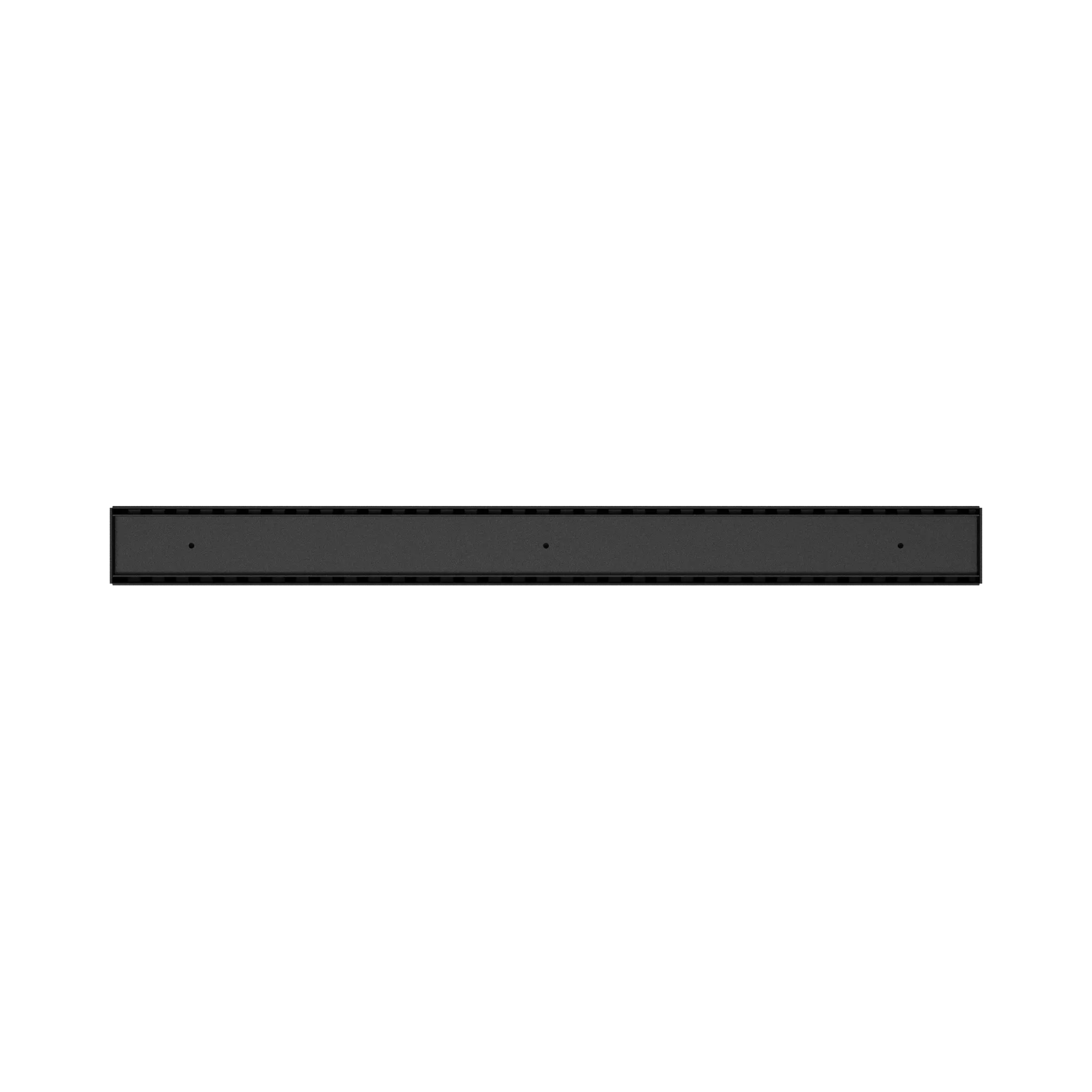 NERO TILE INSERT V CHANNEL 900X82MM FLOOR GRATE WITHOUT OUTLET MATTE BLACK