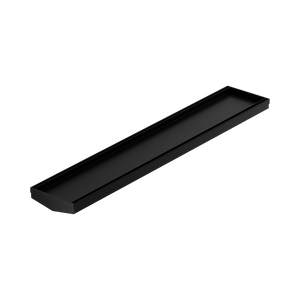 NERO V CHANNEL TILE INSERT FLOOR GRATE WITHOUT OUTLET MATTE BLACK (AVAILABLE IN 600MM AND 1200MM)