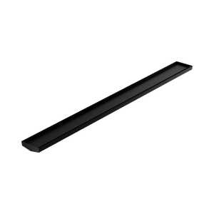 NERO V CHANNEL TILE INSERT FLOOR GRATE WITHOUT OUTLET MATTE BLACK (AVAILABLE IN 600MM AND 1200MM)