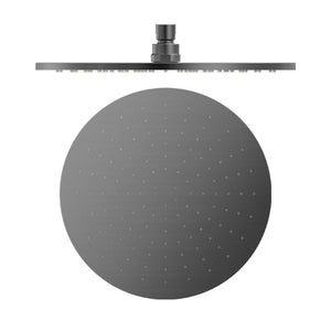 NERO ROUND SHOWER HEAD 300MM GRAPHITE