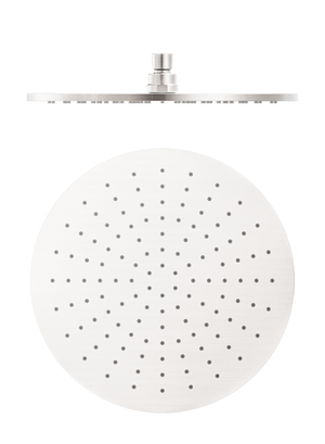 NERO ROUND SHOWER HEAD 300MM BRUSHED NICKEL