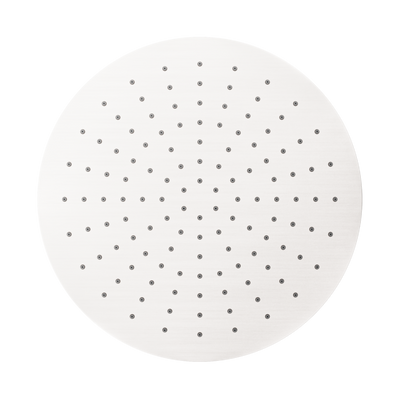 NERO ROUND SHOWER HEAD 300MM BRUSHED NICKEL