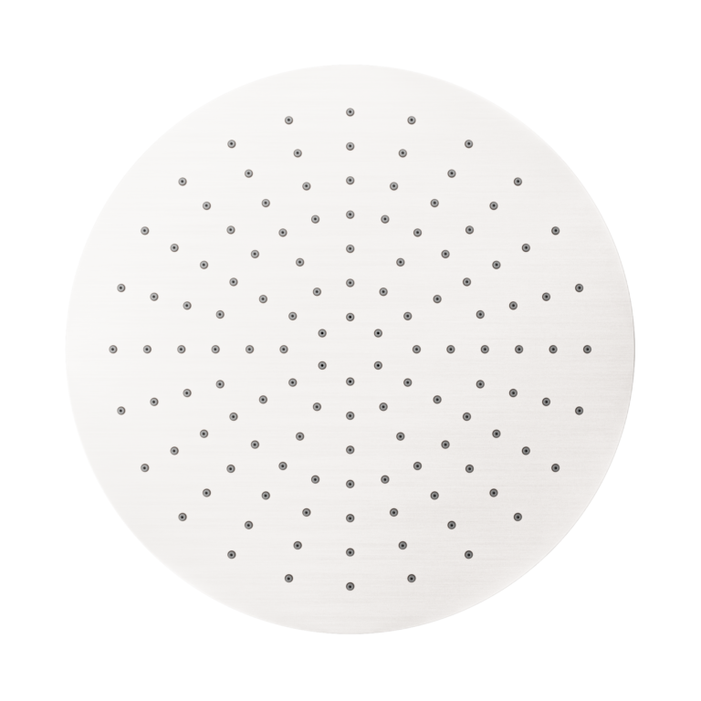 NERO ROUND SHOWER HEAD 300MM BRUSHED NICKEL