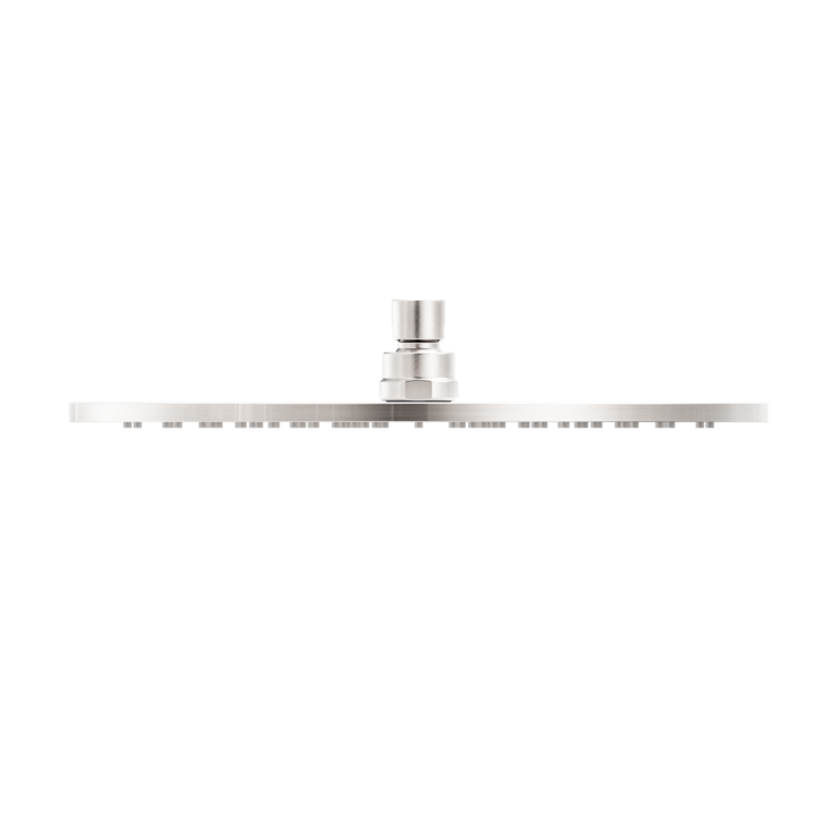 NERO ROUND SHOWER HEAD 300MM BRUSHED NICKEL