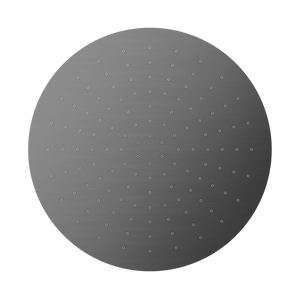 NERO ROUND SHOWER HEAD 300MM GUN METAL