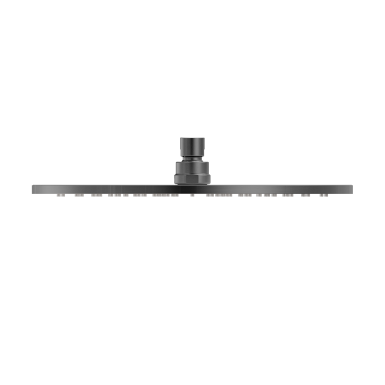 NERO ROUND SHOWER HEAD 300MM GUN METAL