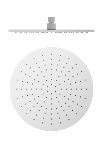NERO ROUND SHOWER HEAD 300MM MATTE WHITE