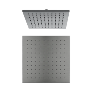 NERO 250MM SQUARE SHOWER HEAD GUN METAL