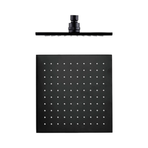 NERO 250MM SQUARE SHOWER HEAD MATTE BLACK