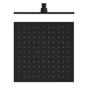 NERO SQUARE SHOWER HEAD 300MM MATTE BLACK