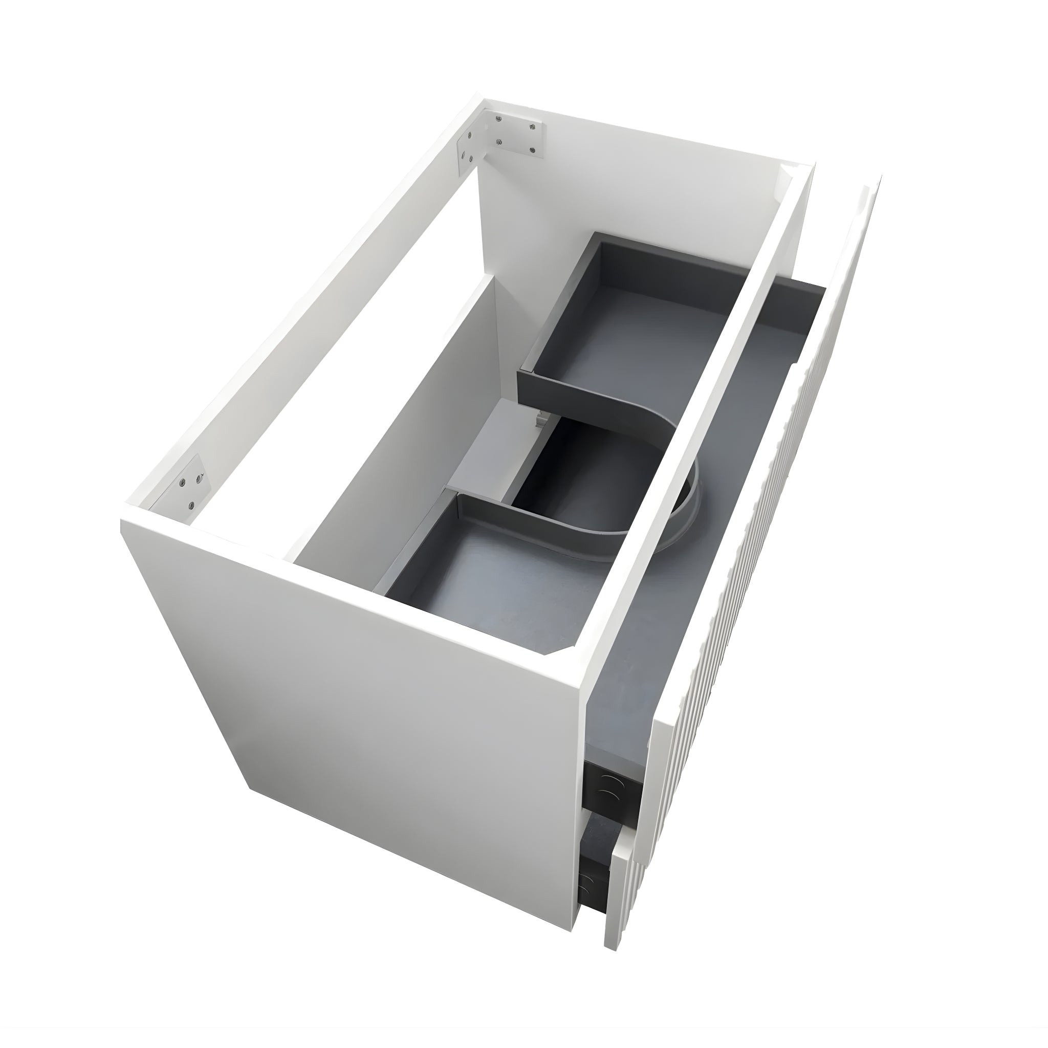 OTTI NOOSA MATTE WHITE 750MM SINGLE BOWL FLOOR STANDING VANITY