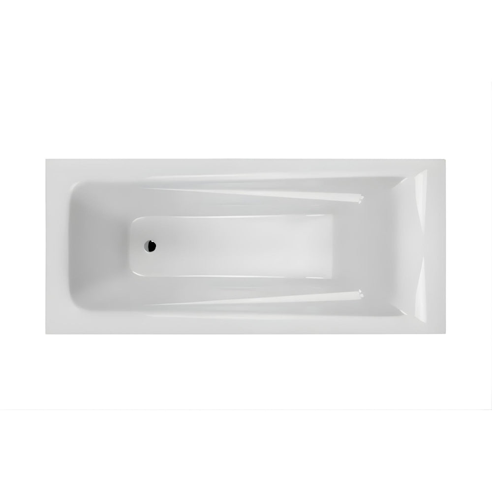 DECINA NOVARA INSET BATH GLOSS WHITE (AVAILABLE IN 1525MM, 1650MM AND 1665MM)