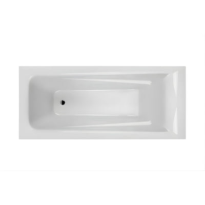 DECINA NOVARA INSET BATH GLOSS WHITE (AVAILABLE IN 1525MM, 1650MM AND 1665MM)