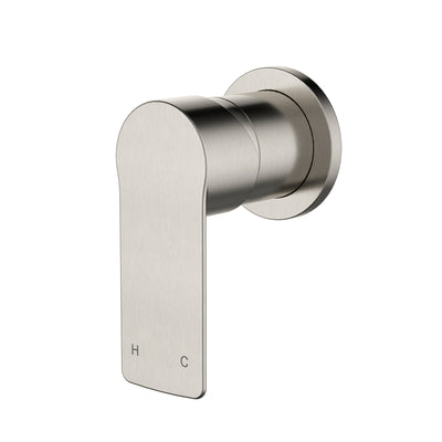 MODERN NATIONAL NOVA LEAD FREE SHOWER MIXER TRIM KIT WITH UNIVERSAL BODY 109MM BRUSHED NICKEL
