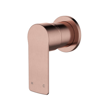 MODERN NATIONAL NOVA LEAD FREE SHOWER MIXER TRIM KIT WITH UNIVERSAL BODY 109MM CHAMPAGNE