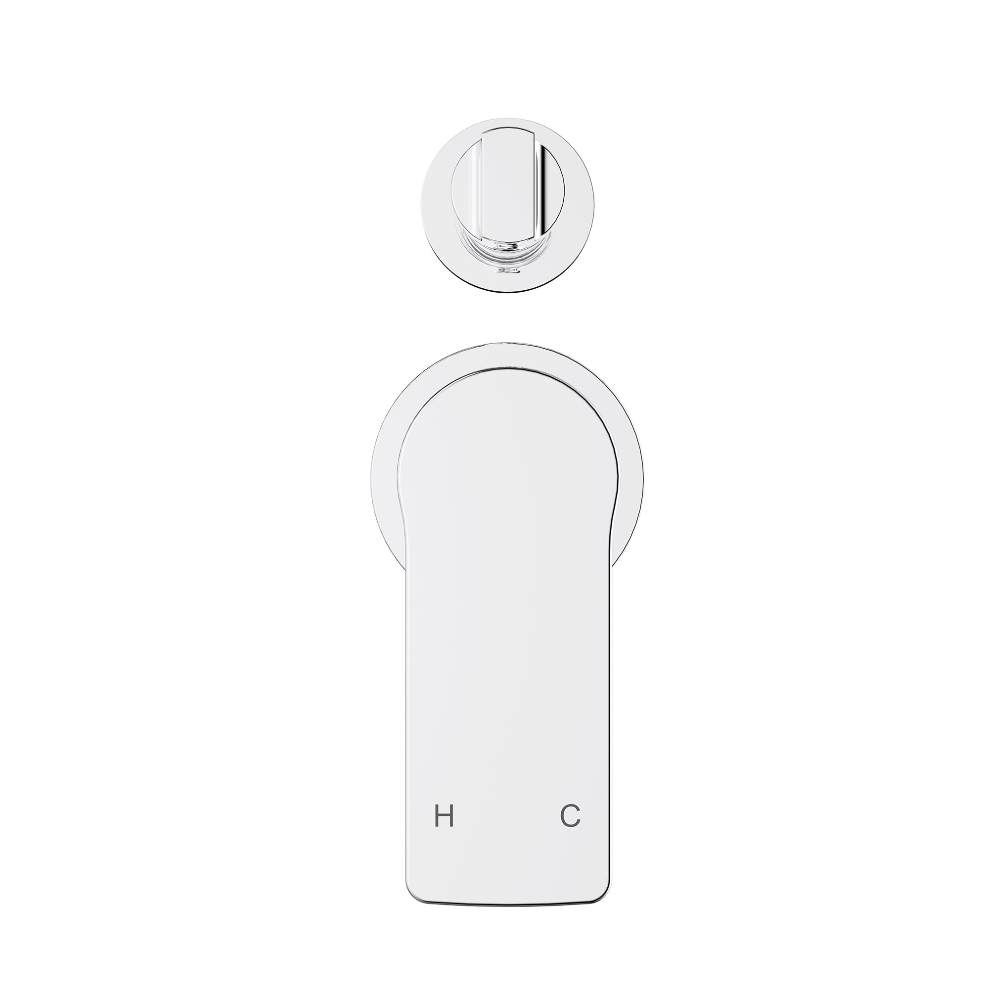 MODERN NATIONAL NOVA LEAD FREE SHOWER DIVERTER MIXER CHROME