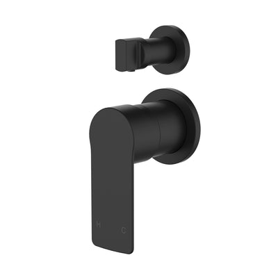 MODERN NATIONAL NOVA LEAD FREE SHOWER DIVERTER MIXER MATTE BLACK