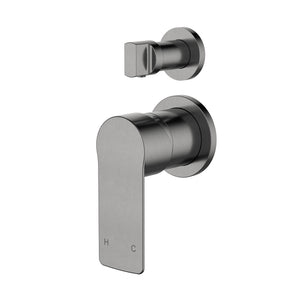 MODERN NATIONAL NOVA LEAD FREE SHOWER DIVERTER MIXER GUN METAL