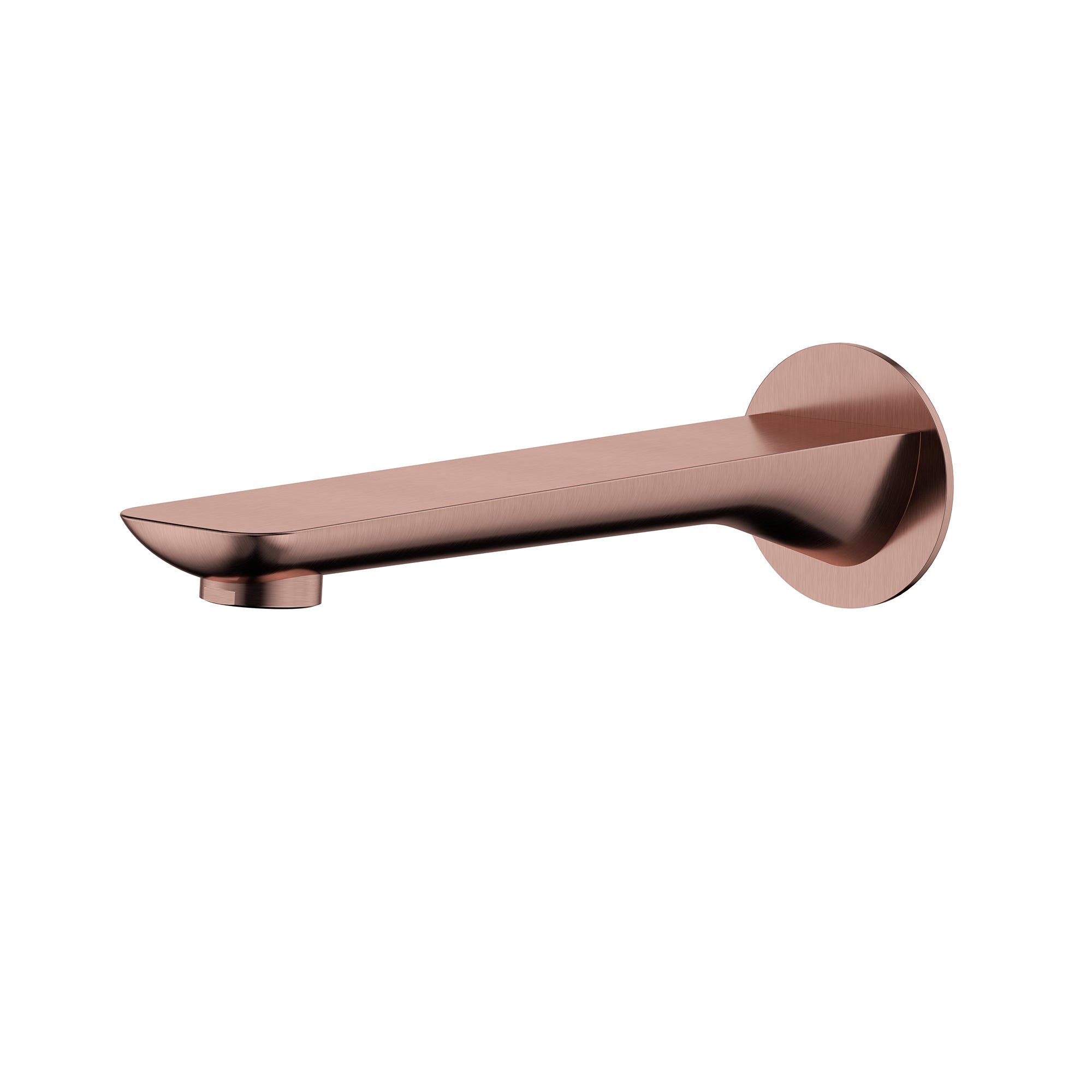 MODERN NATIONAL NOVA LEAD FREE BATH SPOUT 204MM CHAMPAGNE