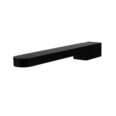 MODERN NATIONAL NOVA LEAD FREE BATH SPOUT 240MM MATTE BLACK