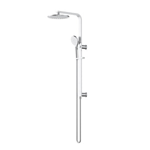 MODERN NATIONAL NOVA LEAD FREE SHOWER COLUMN SET BRUSHED CHROME