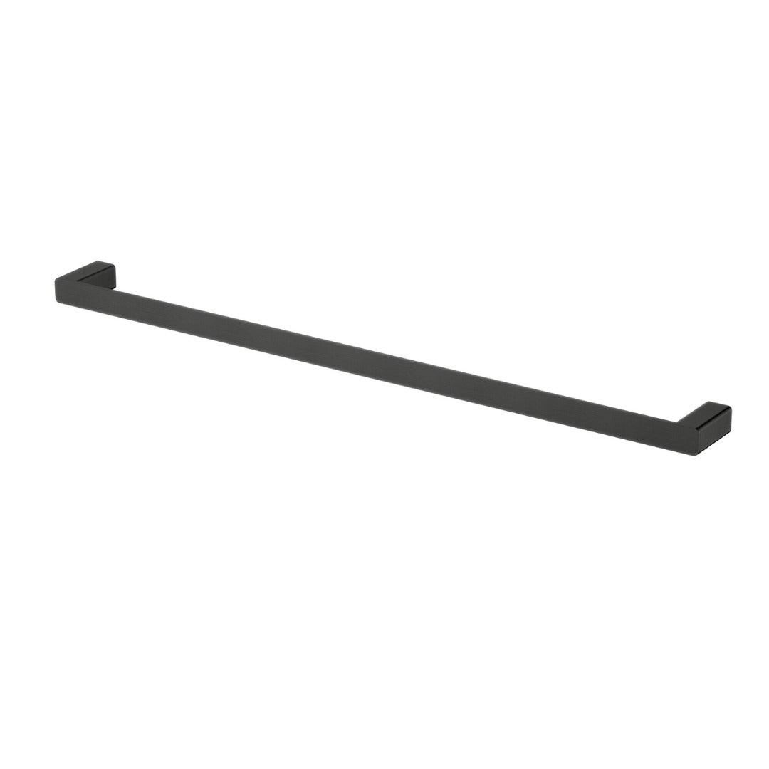 MODERN NATIONAL NOVA SINGLE TOWEL RAIL MATTE BLACK (AVAILABLE IN 600MM AND 750MM)