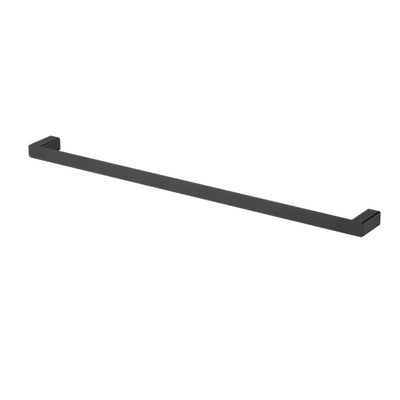 MODERN NATIONAL NOVA SINGLE TOWEL RAIL MATTE BLACK (AVAILABLE IN 600MM AND 750MM)