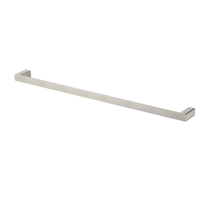 MODERN NATIONAL NOVA SINGLE TOWEL RAIL BRUSHED NICKEL (AVAILABLE IN 600MM AND 750MM)
