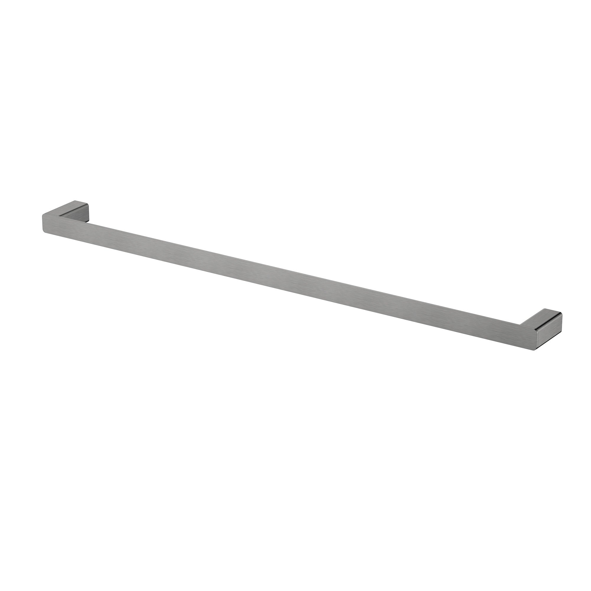 MODERN NATIONAL NOVA SINGLE TOWEL RAIL GUN METAL (AVAILABLE IN 600MM AND 750MM)