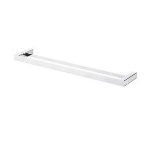 MODERN NATIONAL NOVA DOUBLE TOWEL RAIL 600MM CHROME