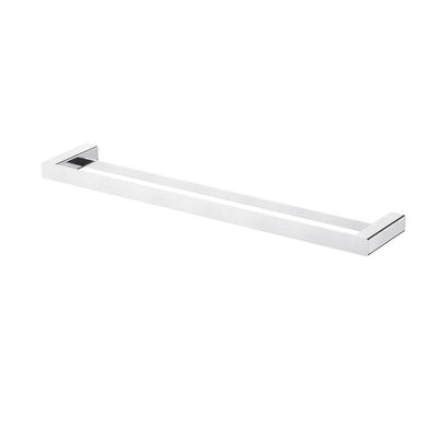 MODERN NATIONAL NOVA DOUBLE TOWEL RAIL 600MM CHROME