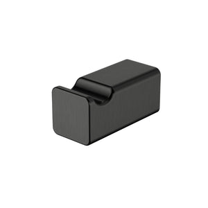 MODERN NATIONAL NOVA SINGLE ROBE HOOK MATTE BLACK