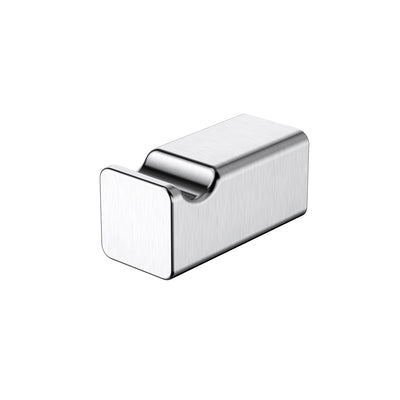 MODERN NATIONAL NOVA SINGLE ROBE HOOK BRUSHED CHROME