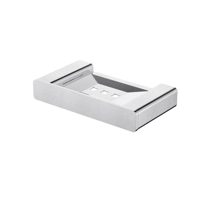 MODERN NATIONAL NOVA SOAP DISH HOLDER 140MM BRUSHED CHROME